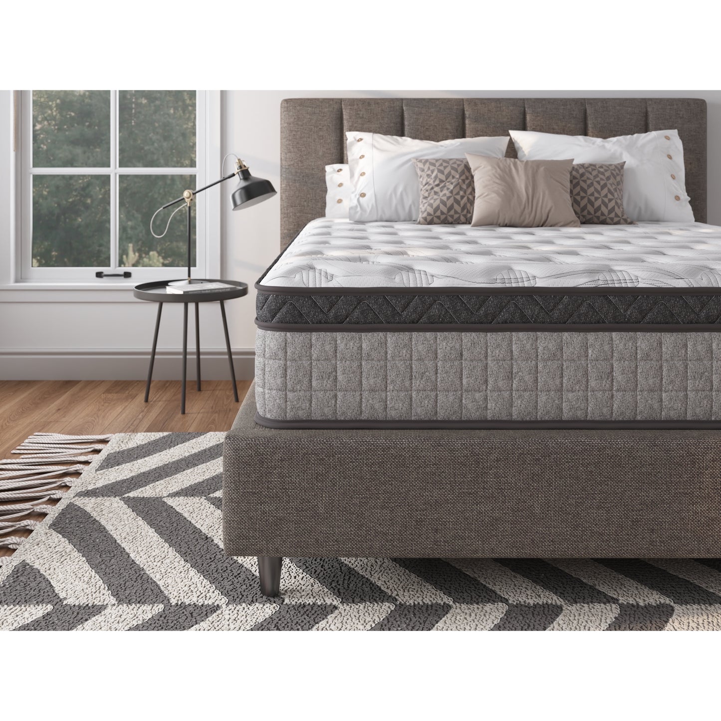 12 inch High Quality Innerspring Hybrid and Cooling Gel Memory Foam Mattress and Motion Isolation