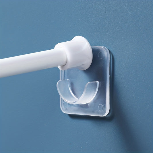 Punch-free Wall Hook, Door Decoration Key Rack, Punch-free Wall Hook, Adhesive Strong Load-bearing Door Rear Hook, Wall Mounted Decorative Hook, Multifunctional Utility Hooks, Suitable For Bathroom Living Room Household Use