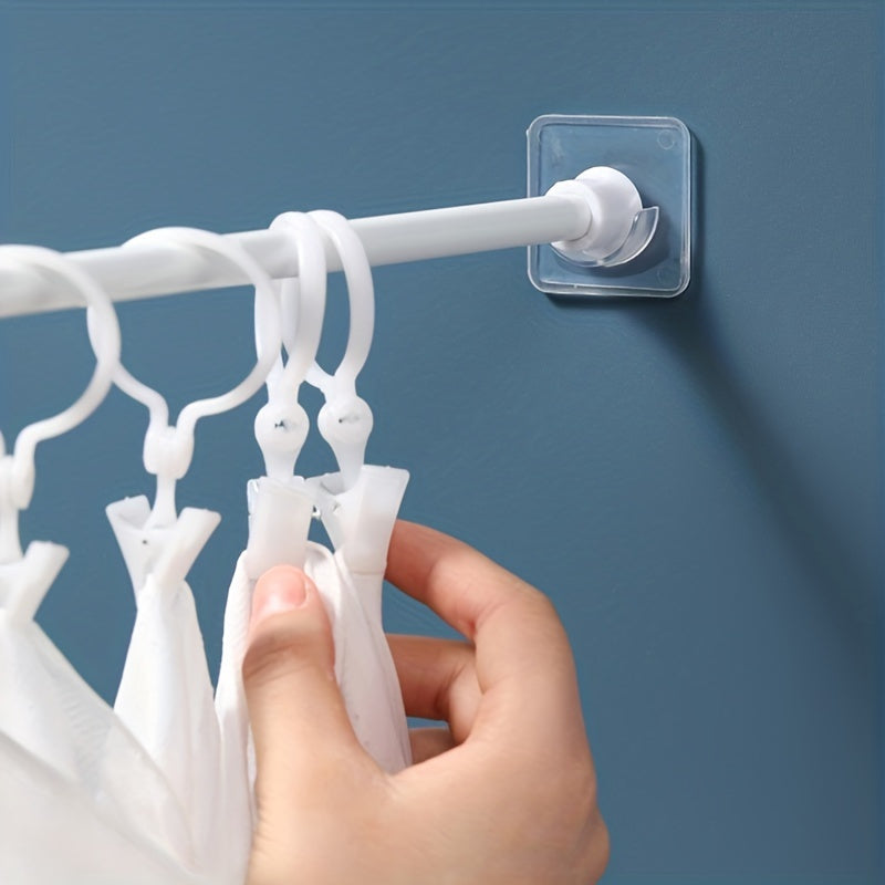 Punch-free Wall Hook, Door Decoration Key Rack, Punch-free Wall Hook, Adhesive Strong Load-bearing Door Rear Hook, Wall Mounted Decorative Hook, Multifunctional Utility Hooks, Suitable For Bathroom Living Room Household Use
