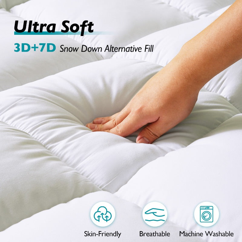 Slow Rebound Black Technology Memory Foam Mattress - Deep Sleep Support, Spinal Alignment & Pressure Relief, Removable Cover, No Power Needed, Ergonomic Design for All Night Comfort, Comfortable Sleeping, Modern Bedroom Decor, Durable Bedding
