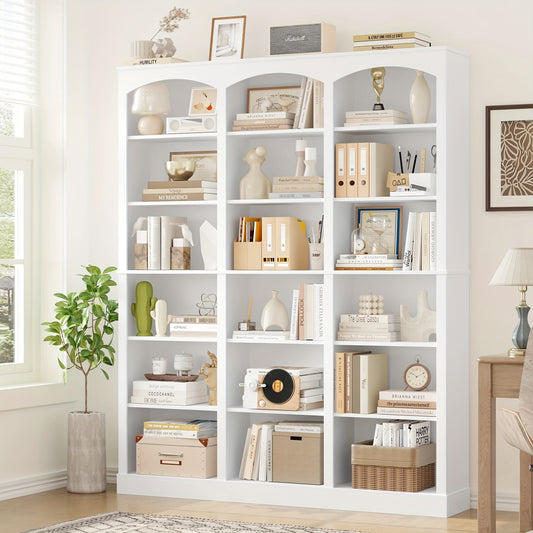 FULTRU 18-Open Display Cube Bookcase And Bookshelves, 71\